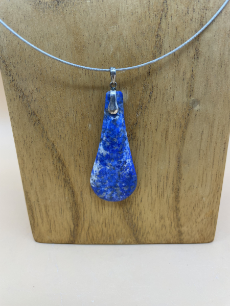 Lapislazuli / Ultramarin Anhänger „blue Waterdrop“
